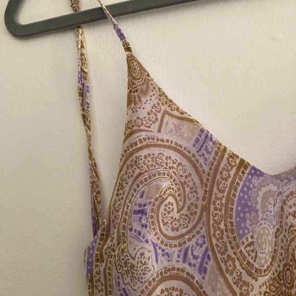 Olivaceous Free People Style Open Back Maxi Dress | Women's Boho Fashion Dress - Picture 8 of 10